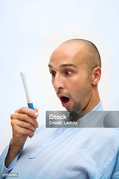 Pregnant Again Stock Photo - Download Image Now - Men, Pregnant, Surprise