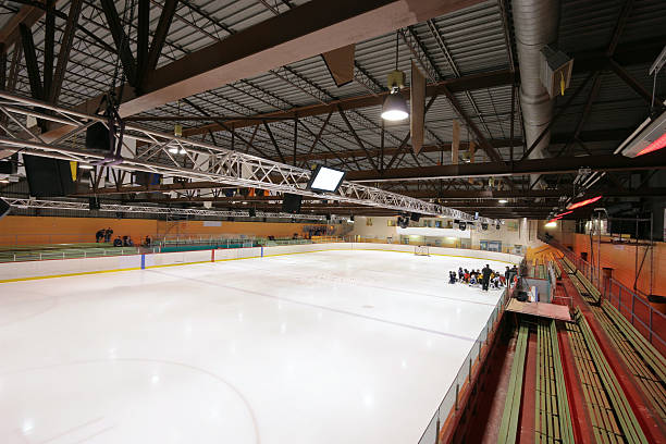 istock Hockey Ice Rink inside an Arena 172124288