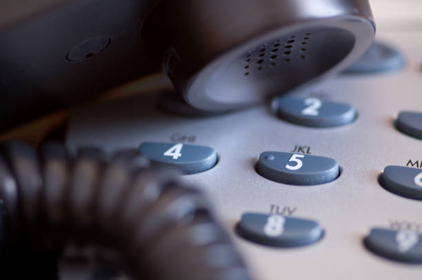 istock Telephone with handset off the hook 172124345