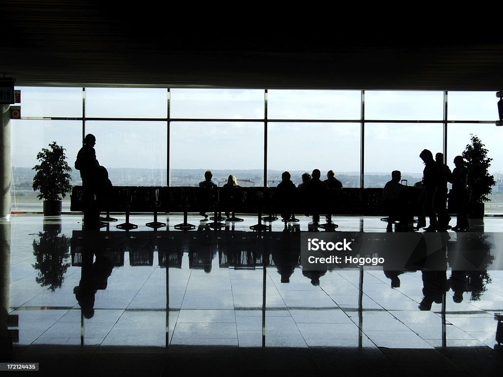 Warten auf ABFAHRT - Lizenzfrei Abschied Stock-Foto