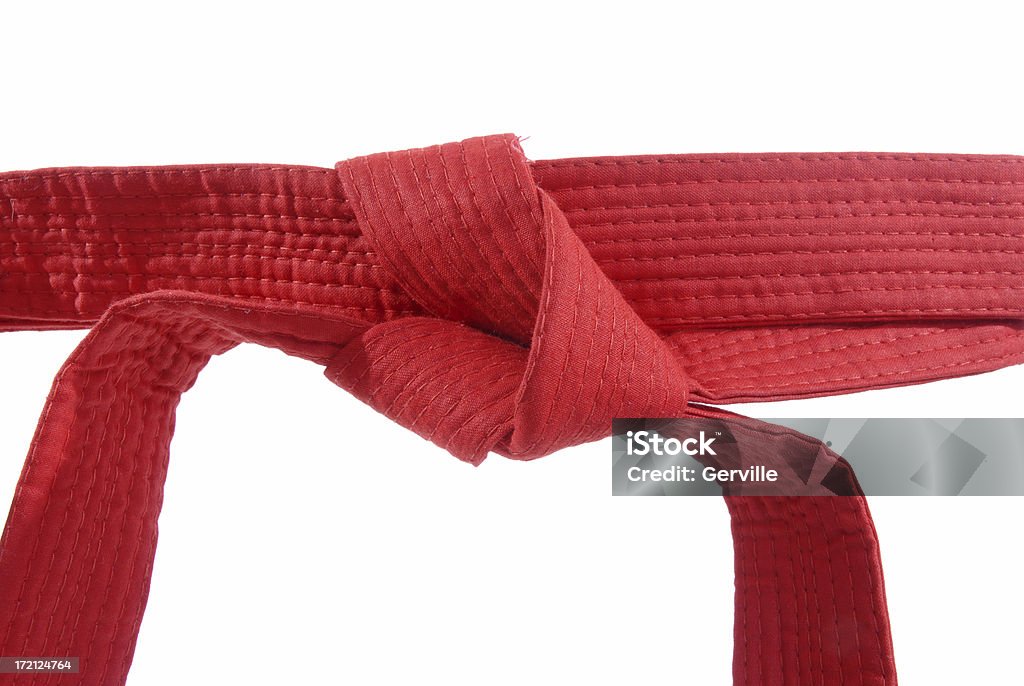 Cinto vermelho ranking - Foto de stock de Artes Marciais royalty-free