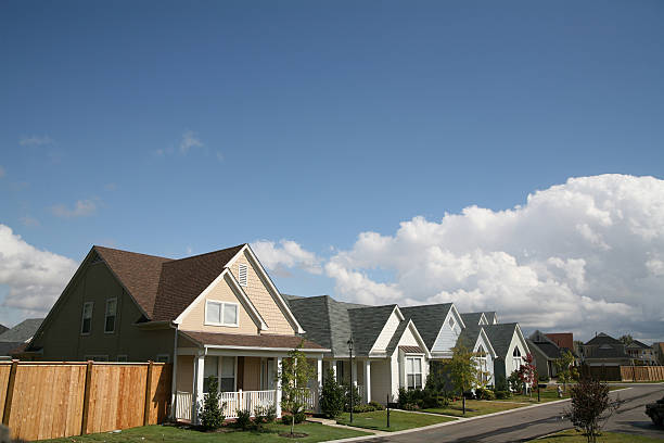istock Suburban street 172125563