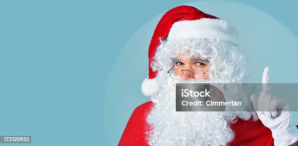 Santa Con Spazio Per Il Testo - Fotografie stock e altre immagini di Adulto - Adulto, Anziani attivi, Babbo Natale