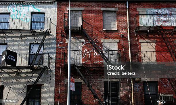 Derelict Apartments Stock Photo - Download Image Now - New York City, Public Housing, Dirty
