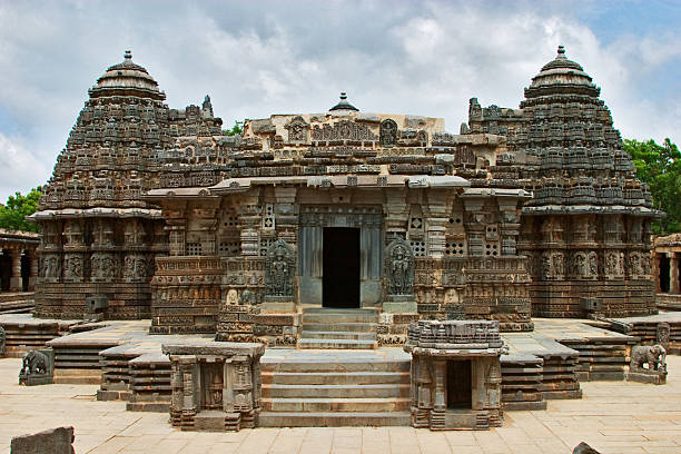 Somanathpur Temple, Mysore,India This magnificent temple was completed and consecrated in 1268 A.D mysore stock pictures, royalty-free photos & images