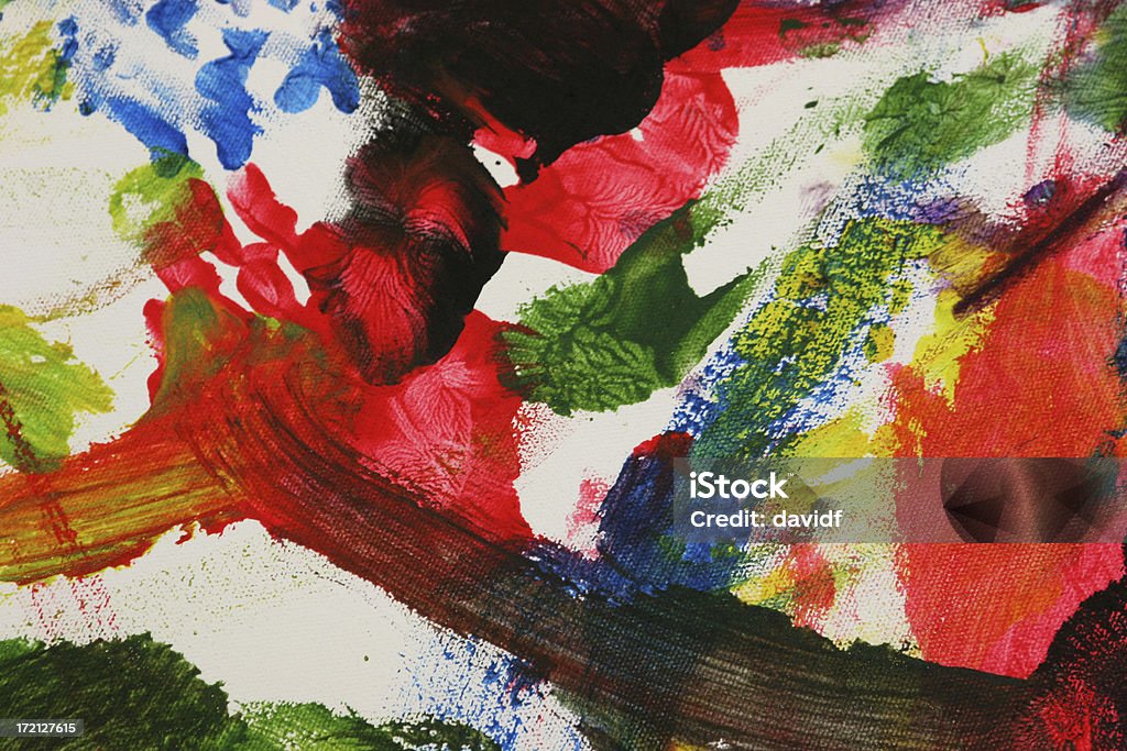 Fingerpainting - Foto de stock de Abstrato royalty-free