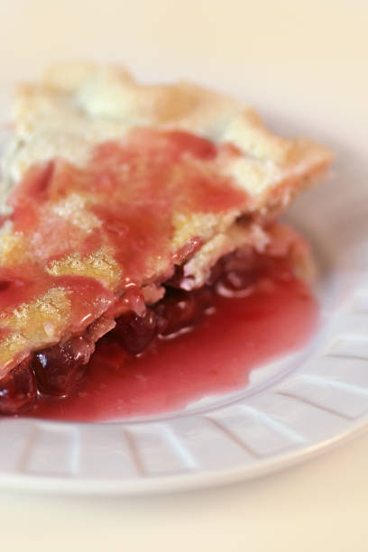 istock Cherry pie fresh out of the oven. 172127726