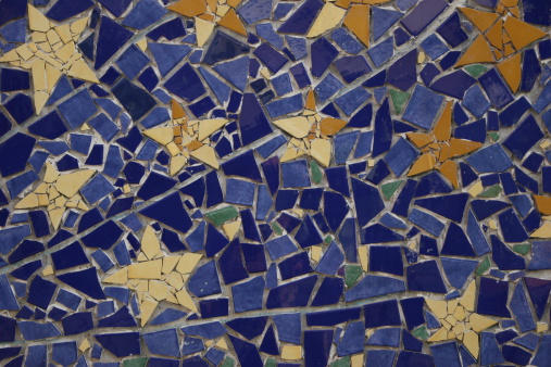 stars mosaic background