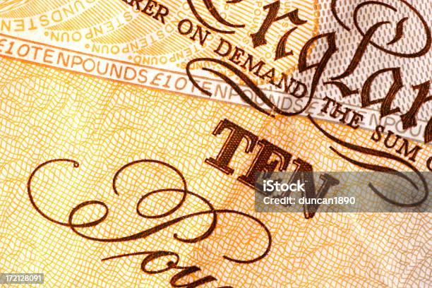 Gotówka - zdjęcia stockowe i więcej obrazów Brytyjska waluta - Brytyjska waluta, Waluta, Makrofotografia