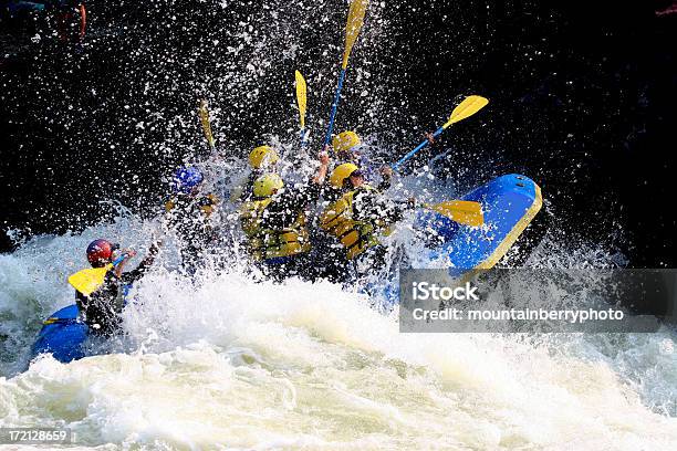 Splash - Fotografie stock e altre immagini di Rafting sulle rapide - Rafting sulle rapide, Ambientazione esterna, Area selvatica