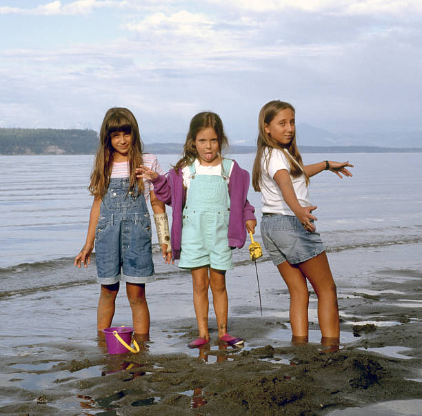 istock Happy children on the beach. 172128931