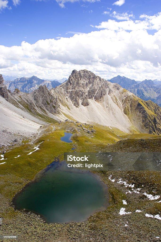icy mountain Lago - Foto stock royalty-free di Acqua