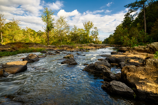 Morning Oirase mountain stream,Aomori Prefecture,Japan