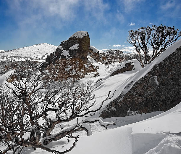 Schneebedeckten Grat – Foto