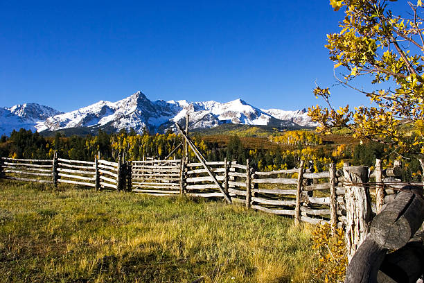 istock Fence in high country 172129493