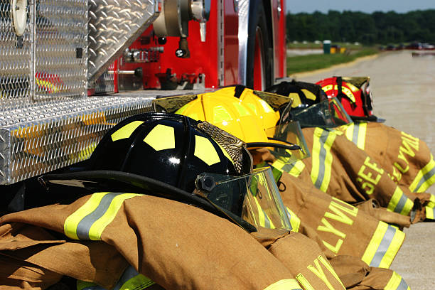 istock Fire Truck & Gear 172129506