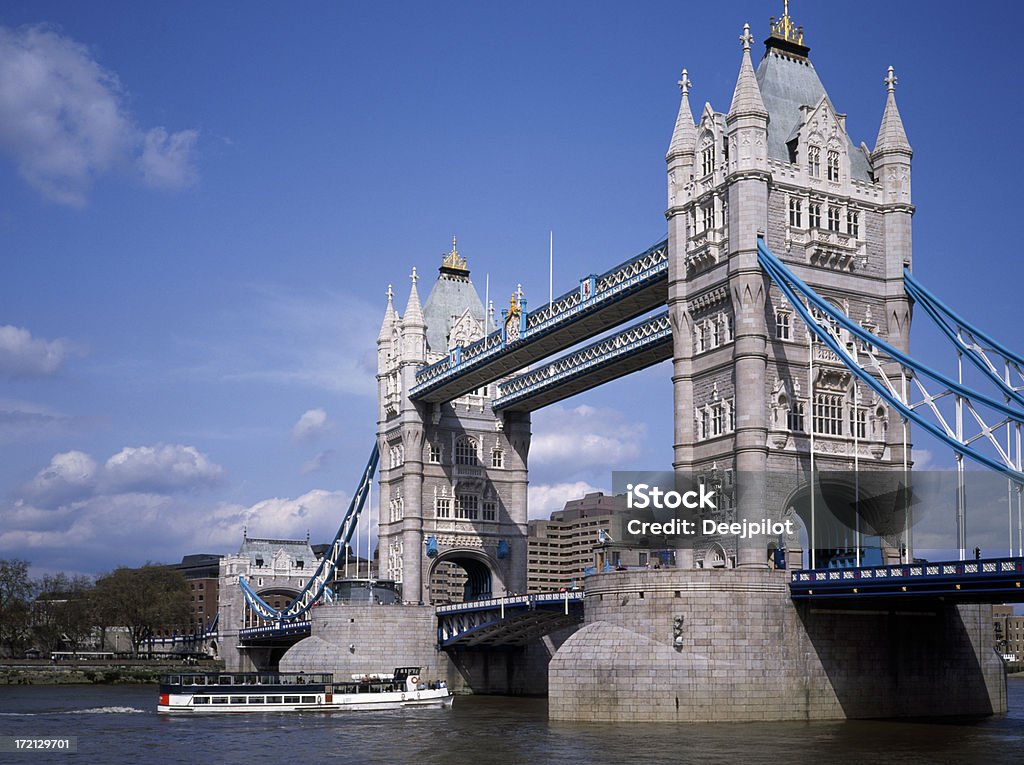 Tower Bridge - Foto stock royalty-free di Ambientazione esterna