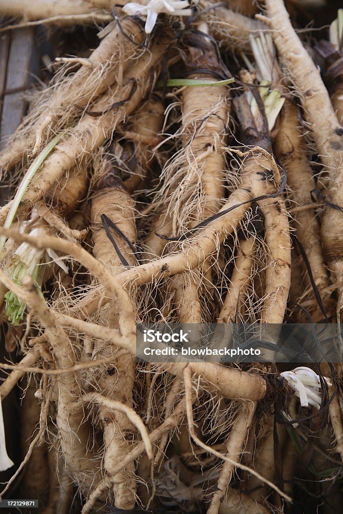 Agricultores Mercado: Xersefi raízes - Royalty-free Xersefi Foto de stock