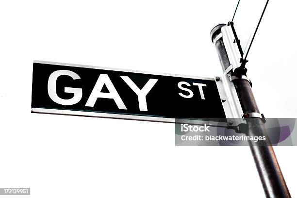 Gay Street - Fotografie stock e altre immagini di Bianco e nero - Bianco e nero, Composizione orizzontale, Fotografia - Immagine