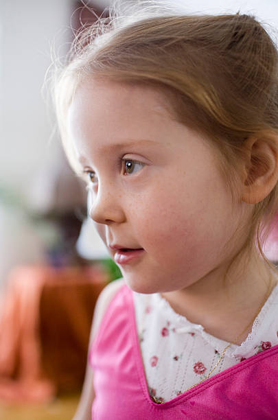 istock Little girl with dreamy look 172130061