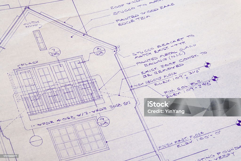 Modèle de travaux d'agrandissement et de rénovation de maison résidentielle amélioration - Photo de Architecture libre de droits