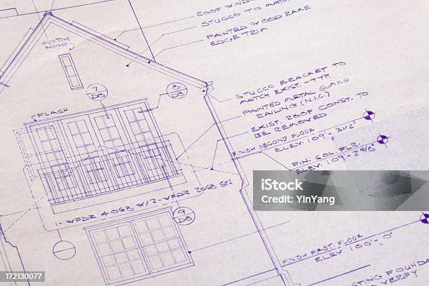 Photo libre de droit de Modèle De Travaux Dagrandissement Et De Rénovation De Maison Résidentielle Amélioration banque d'images et plus d'images libres de droit de Architecture