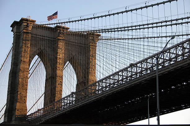 Brooklyn Bridge - foto de acervo