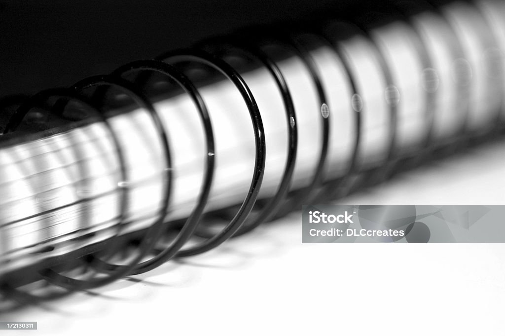 Bloco Espiral No.2- Macro - Royalty-free Aprender Foto de stock