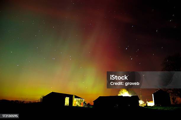 Foto de Aurora Borealluzes Do Norte e mais fotos de stock de Sunspot - Sunspot, Aurora boreal, Aurora polar