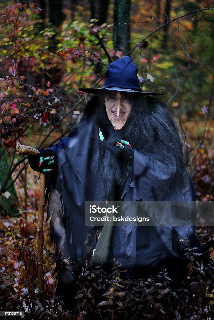 Sorcière d'Halloween - Photo de Automne libre de droits