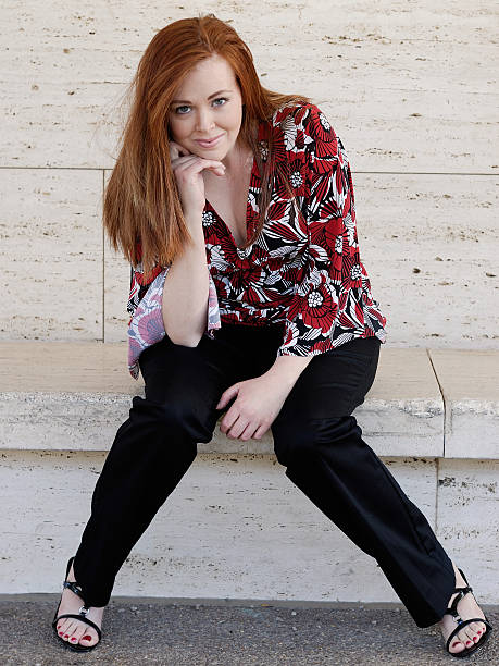 istock Pretty redhaired woman posing 172130735