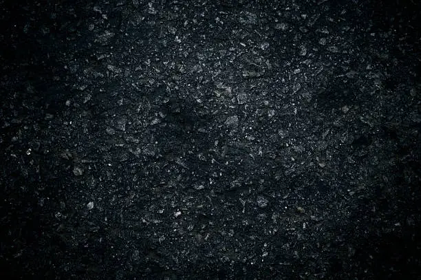 Photo of grity asphalt