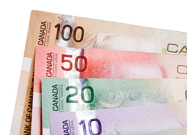 istock Canadian Currency Isolated (w/ clipping path) 172131154