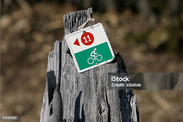 Mountainbiketrack Stockfoto und mehr Bilder von 10-11 Jahre - 10-11 Jahre, Abgeschiedenheit, Abgestorbene Pflanze