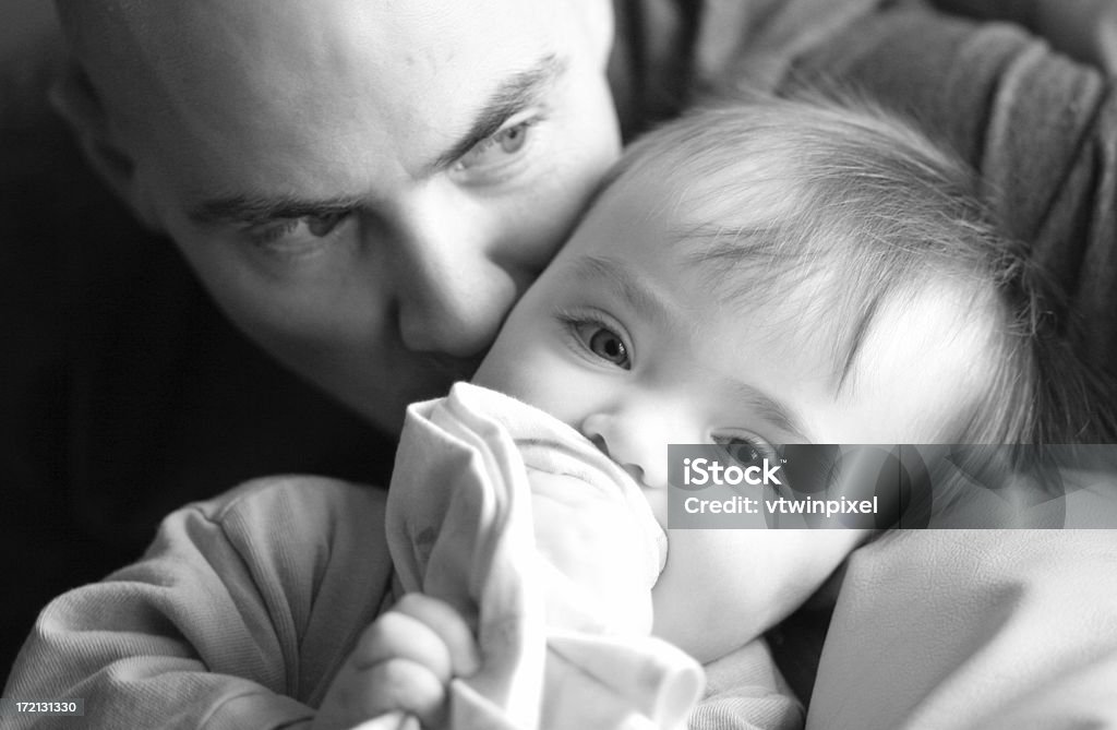 Vater und Tochter - Lizenzfrei Alleinerzieher Stock-Foto