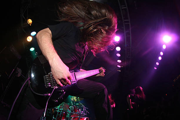 istock Guitarist and the band 172131410