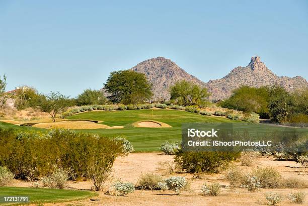 Arizona Desert Golfplatz Stockfoto und mehr Bilder von Golf - Golf, Scottsdale, Golfplatz
