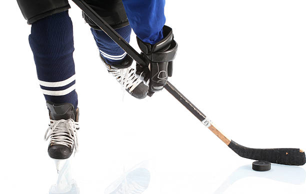 istock Close-up on hockey player  legs 172131931