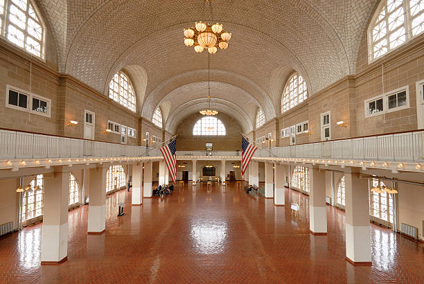 istock Great hall at Ellis Island Immigration Museum 172132095