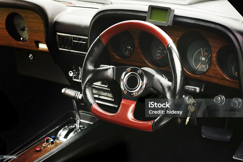 Mustang Interior - Royalty-free Carro Foto de stock