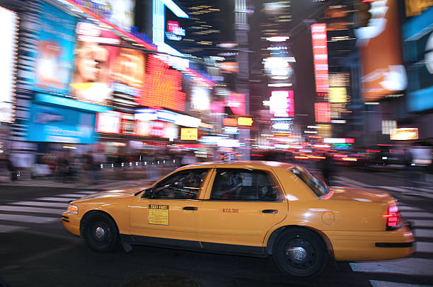 istock Yellow Taxi In Times Square 172132321