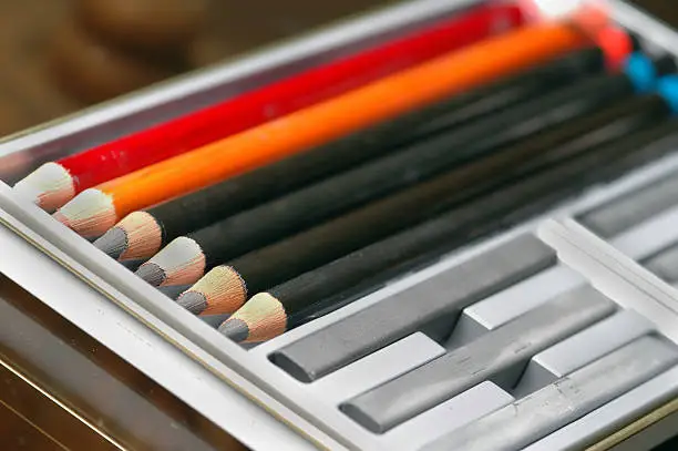My sketching/drawing pencils and graphites.