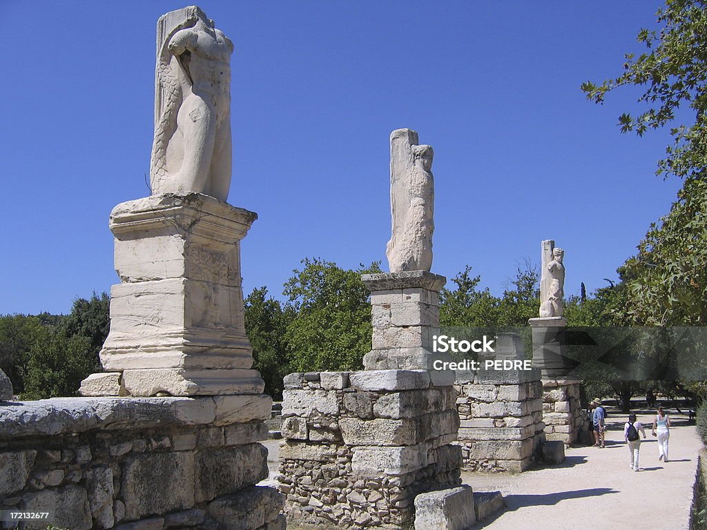 Arcaico Mists of Time - Royalty-free Acrópole - Atenas Foto de stock