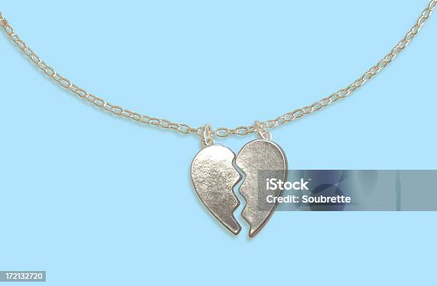Best Friends Forever Stock Photo - Download Image Now - Friendship, Necklace, Heart Shape