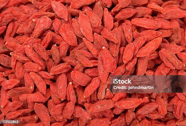 Goji Bacche 1 - Fotografie stock e altre immagini di Alimentazione sana - Alimentazione sana, Cibi e bevande, Cibo