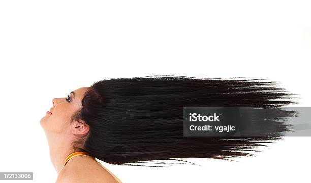 Capelli Di Volo - Fotografie stock e altre immagini di Lungo - Lungo, Capelli, Donne