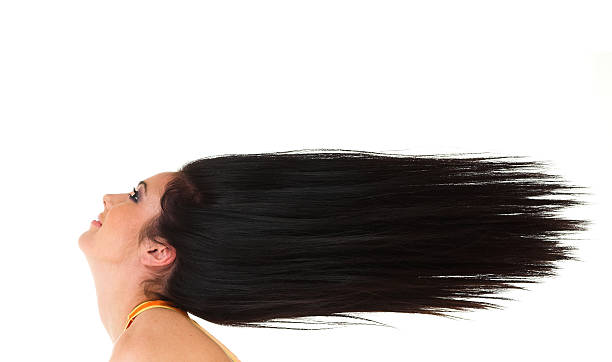 Flying Hair Stock Photo - Download Image Now - Human Hair, Long, Abstract -  iStock