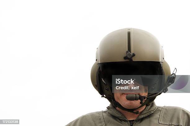 Chopper Pilot Stock Photo - Download Image Now - Helicopter Pilot, Army, Military