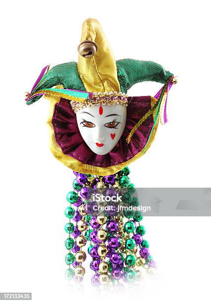 Mardi Gras Arlecchino - Fotografie stock e altre immagini di Arlecchino - Arlecchino, Carnevale - Festività pubblica, Clown