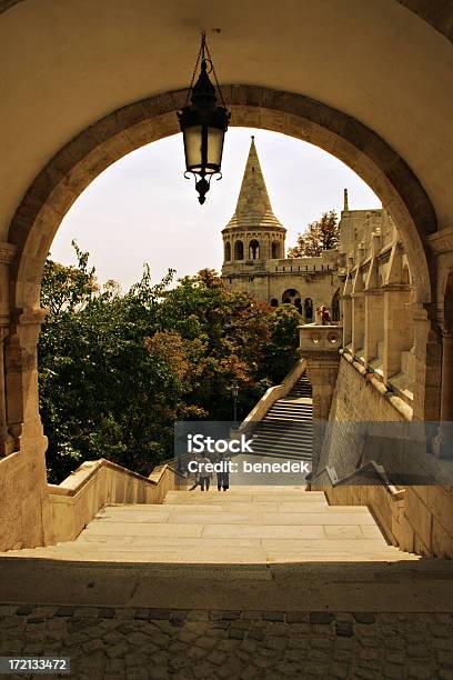 Budapeste Fisher Bastião Dos - Fotografias de stock e mais imagens de Beco - Beco, Budapeste, Capitais internacionais